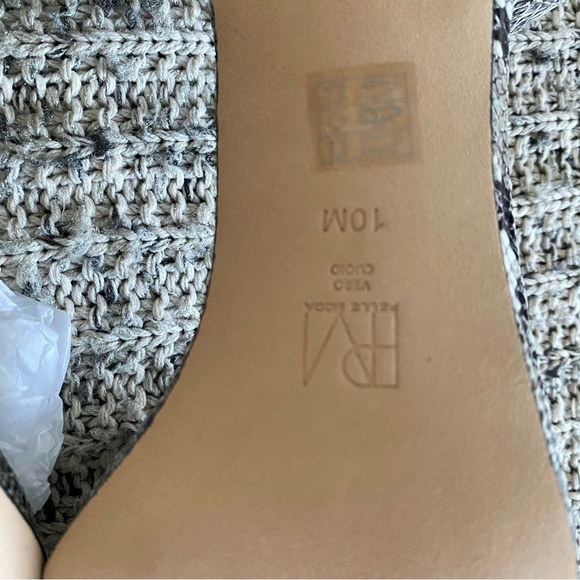 Pelle Moda Leather Animal Print Heels - Picture 5 of 8